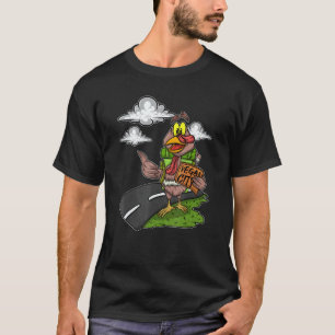 No Meat Vegan Thanksgiving Food Vegan City Turkey_ T-Shirt