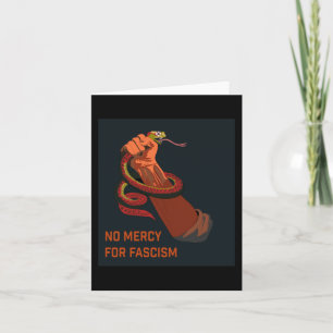 No Mercy For Fascism 2025 Edition  Card