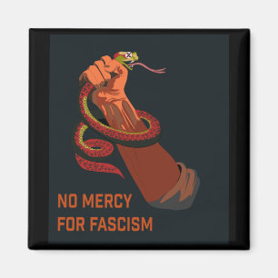 No Mercy For Fascism 2025 Edition Magnet
