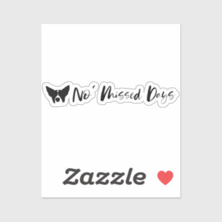 No Missed Days Text Design