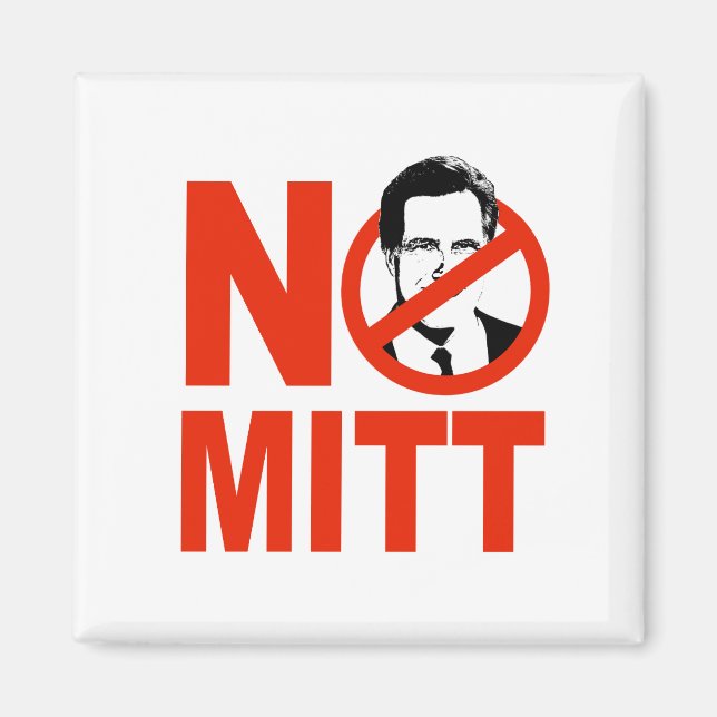 No Mitt Magnet (Front)