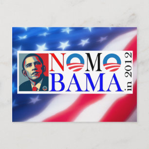 No Mo Bama in 2012 Postcard