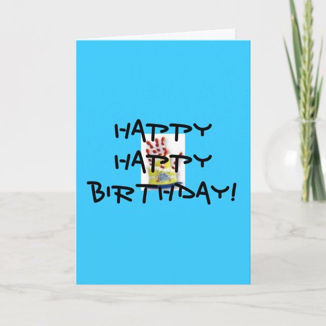 No Money In It Card (Front)