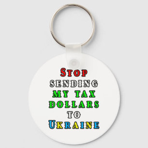 No More American Tax Dollars To Ukraine Biden Trum Key Ring
