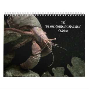 "No More Charismatic Megafauna!" - calendar