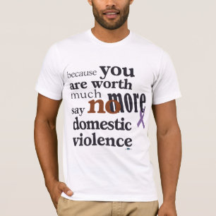 No More Domestic Violence T-Shirt