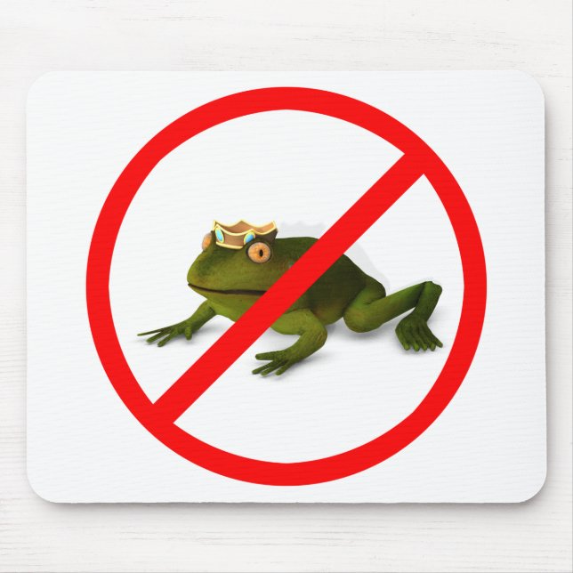No More Frogs! Mouse Pad (Front)