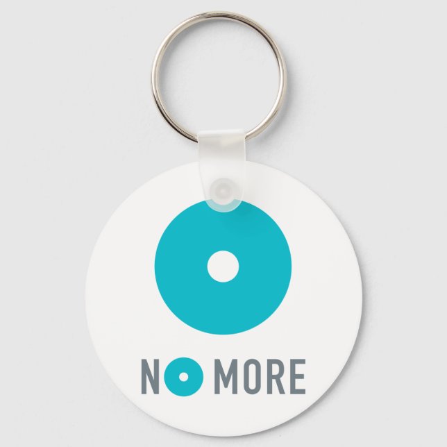 NO MORE Keychain (Front)
