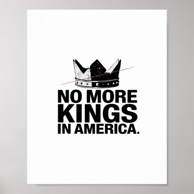No More Kings In America Poster (Front)