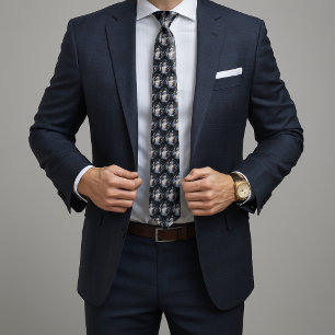 No More Mr Nice Guy Funny Alpha Wolf Meme Brainrot Tie