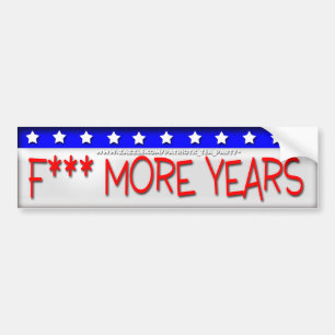 No More Obama Bumper Sticker