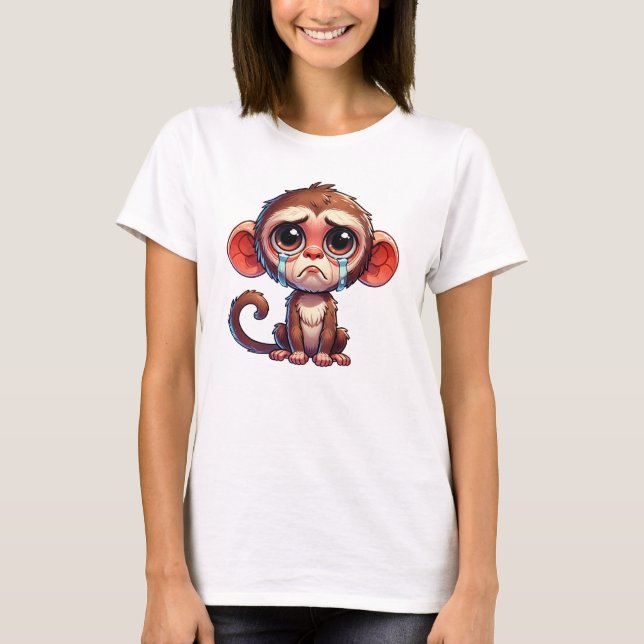 NO MORE OF YOUR MONKEY BUSINESS T-Shirt (Front)