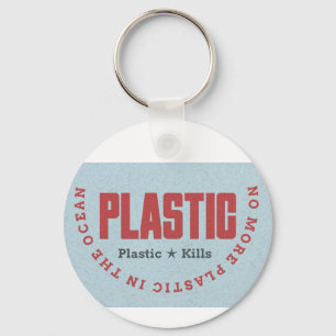No more plastic in the ocean   Ocean pollution Key Key Ring