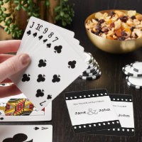 'No More Solitaire' Wedding Favour