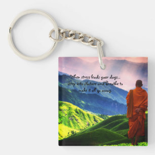 No more stress key ring