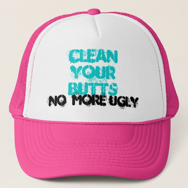 NO  MORE UGLY TRUCKER HAT (Front)