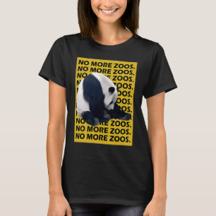 No More Zoos Yellow Panda T-Shirt