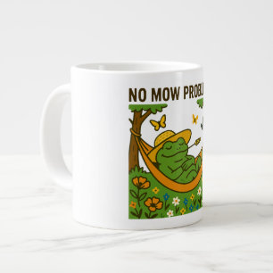 No Mow Problems Large Coffee Mug