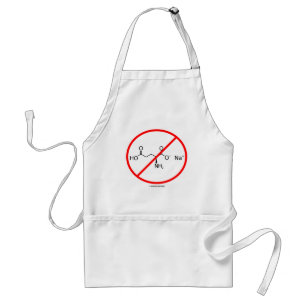 No MSG (No Monosodium Glutamate) Standard Apron
