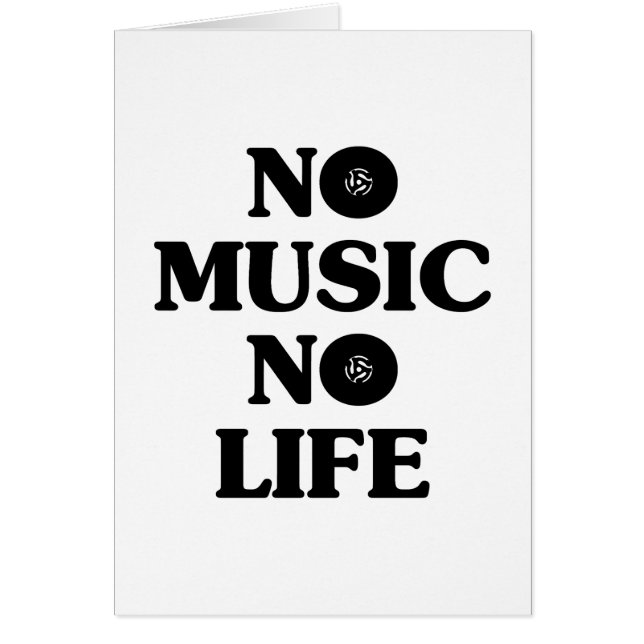 NO MUSIC NO LIFE (Front)