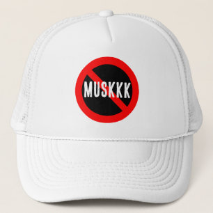 No MUSKKK Trucker Hat