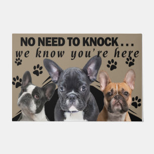  No Need To Knock, Funny Pitbull lover Doormat