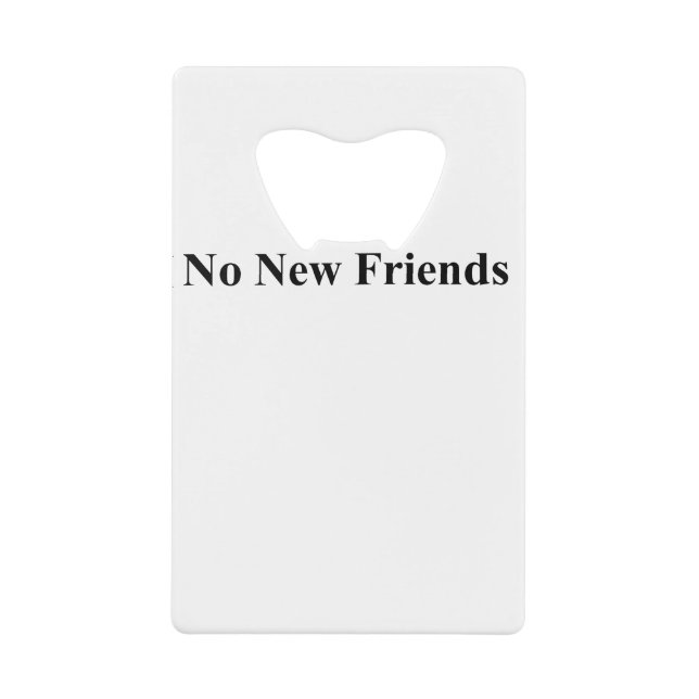no new friends (Front)