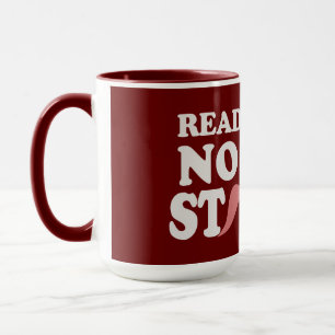 No New Staches mug - choose style, colour