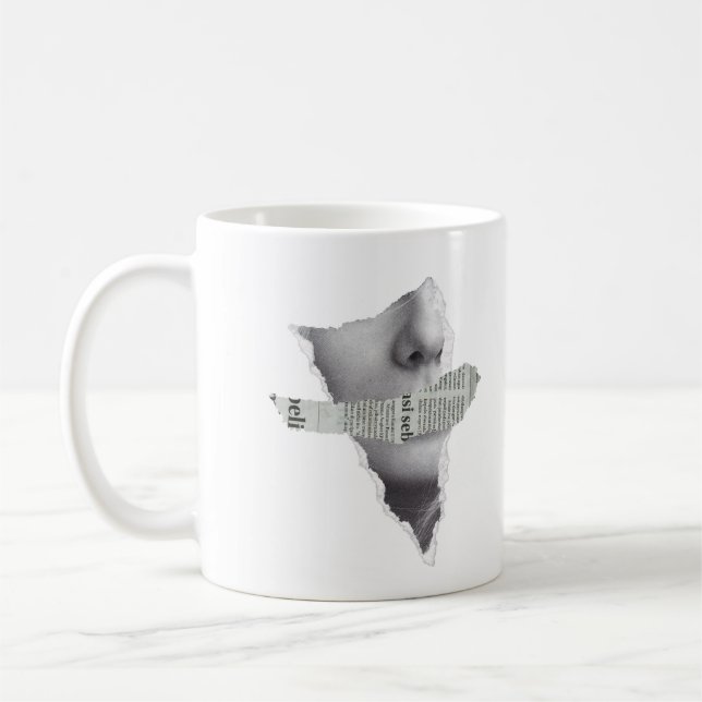 No News here.bw Coffee Mug (Left)