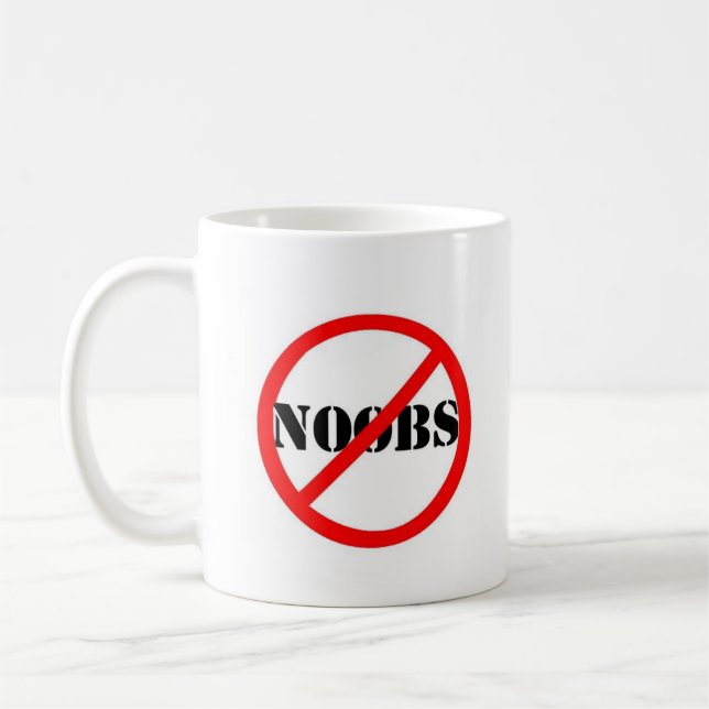 No NOOBS Mug ! (Left)