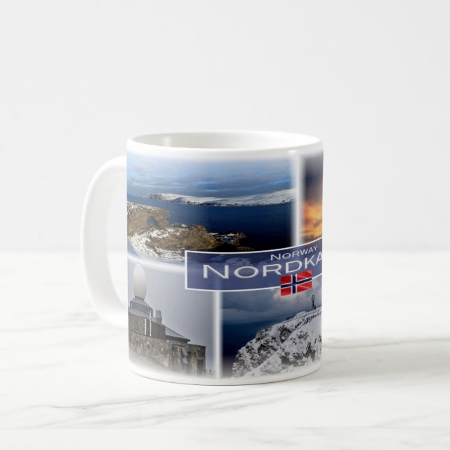NO Norway - Nordkapp - North Cape - Coffee Mug (Front Left)