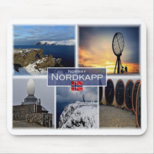 NO Norway - Nordkapp North Cape - Mouse Pad