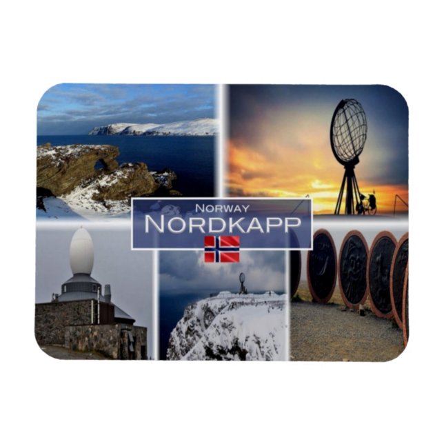 NO  Norway - North Cape - Nordkapp - Magnet (Horizontal)