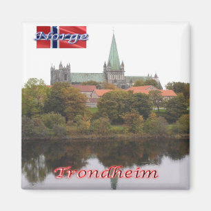 NO - Norway - Trondheim - Nidarosdomen Magnet