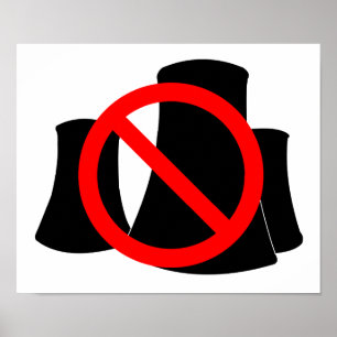 No Nuclear Power Poster