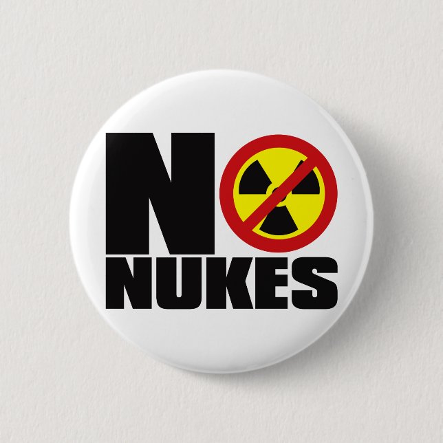 NO_NUKES 6 CM ROUND BADGE (Front)
