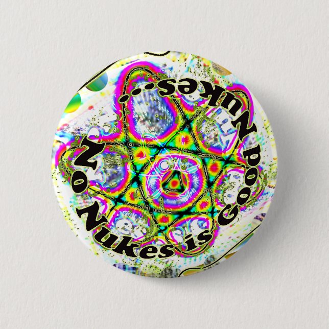 No Nukes is Good Nukes... button (Front)