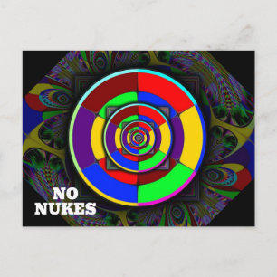 NO NUKES (You May Change the Words) Postcard