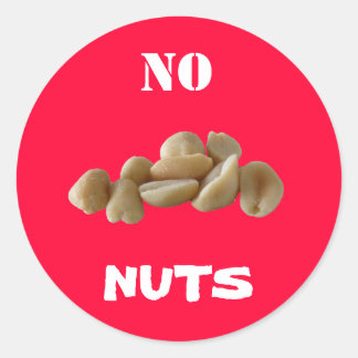 No Nuts sticker