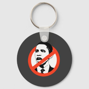 No Obama / Anti-Obama T-shirts Key Ring