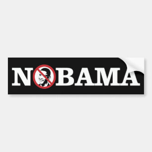No Obama Bumper Sticker