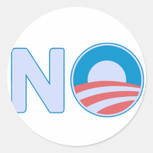 No Obama Sticker