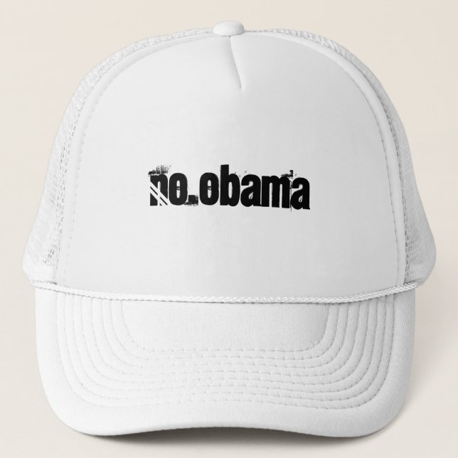 no.obama trucker hat (Front)
