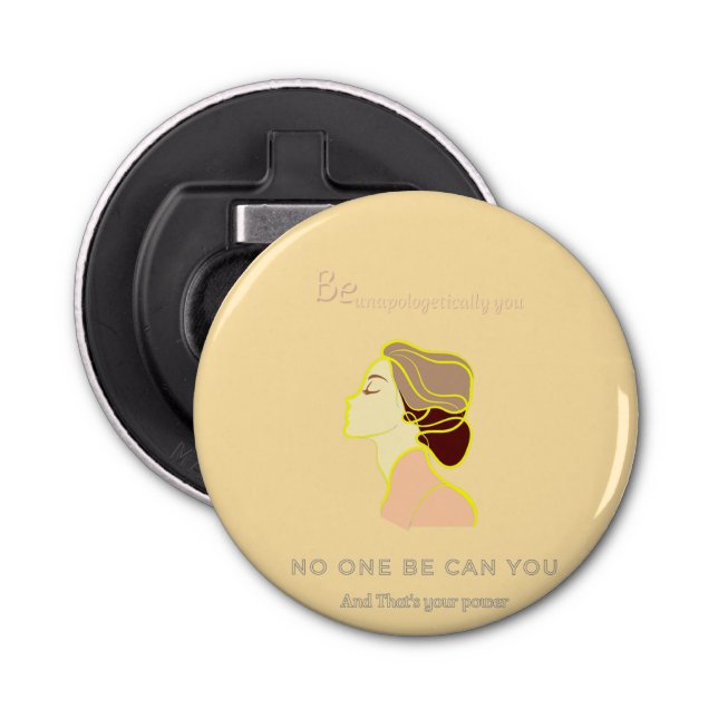 No One Be Can You  Bottle Opener (Front)