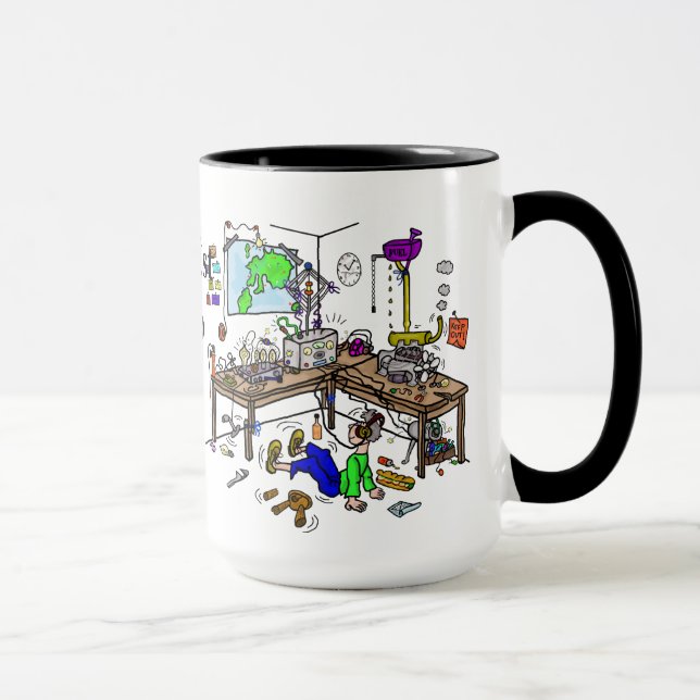 No One Is Greater Than His Equipment Ham Radio Mug (Right)