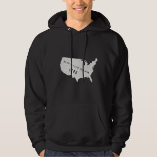 No One Is Illegal On Stolen Land – Protest Badge Hoodie