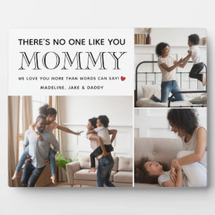 No One Like You Mummy 3 Photo Collage Names Plaque