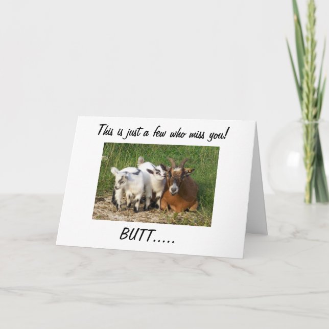 NO ONE MISSES YOU AS "I DO" CARD (Front)