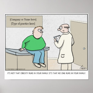 No one runs in your family poster