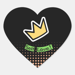 No One’s Bride invitation Heart Sticker
